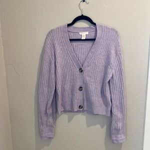 Lavender Cardigan XS